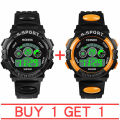 Buy 1 take 1 Cheap digital WATER RESISTANT CHILD'S WATCH can light up. 
