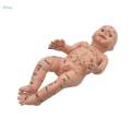 Infant Kid Acupuncture Point Massage Model Human Body Baby-sitter Nurse Tool. 