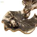 Waterfall Burner Brass Holder for Home Bedroom Yoga Studio.