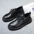 Douchuan spring new martin boots men's british black booties versatile casual low-top tide small leather shoes wholesale.