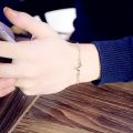 Simple Heart Bracelet for Women. 