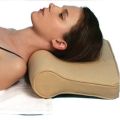grey Cervical Pillow Spondylosis Neck & Back Pain Support. 