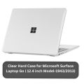 Clear Hard Case for Microsoft Surface Laptop Go ( 12.4 inch Model-1943/2013). 