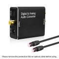 Digital to Analog Audio Converter-1 * Digital to Analog Audio Converter
1 * Optical Cable
1 * USB Power Cable-black.