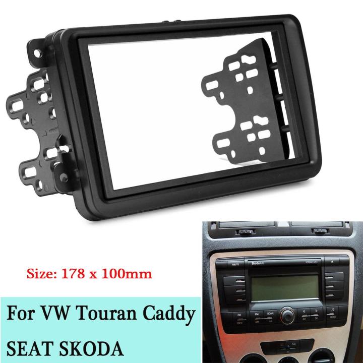 tomzz Audo Doppel DN Radoblende passt für Toyota Yars P1 Facelft 2003 bs 200 Autorado