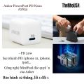 Anker A2634 - Powerport Pd 20w Max Nano Single USB Port -C Mini Portable USB-C Charger. 