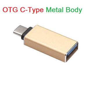Type C OTG Metal Body Type-C Male Adapters To USB 3.0 Female Converter OTG Function USB 3.0 OTG Data Sync For Android Mobile Phone 