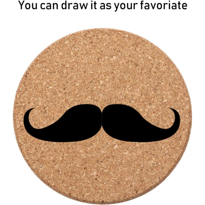 12%20PCS%20Wooden%20Thick%20Cork%20Coasters%20for%20Drink%204%20Inch%20Wooden%20Thick%20Drink%20Coasters%20Set%20for%20Plants%20Bar%20Glass%20Cup%20Table%20-%20Image%205