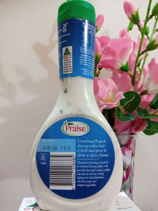 Praise Ranch Dressing 330 ml