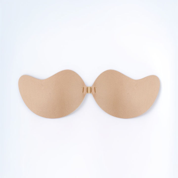 Women Push Up Invisible Backless Adhesive Silicone Bra - Seamless, Waterproof, Lifting Chest Sticker