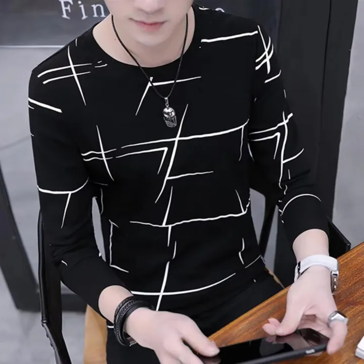 Street%20chic%20Long%20Sleeve%20Slim%20Sweatshirt%20-%20Hoodie%20For%20Men%20-%20Image%205