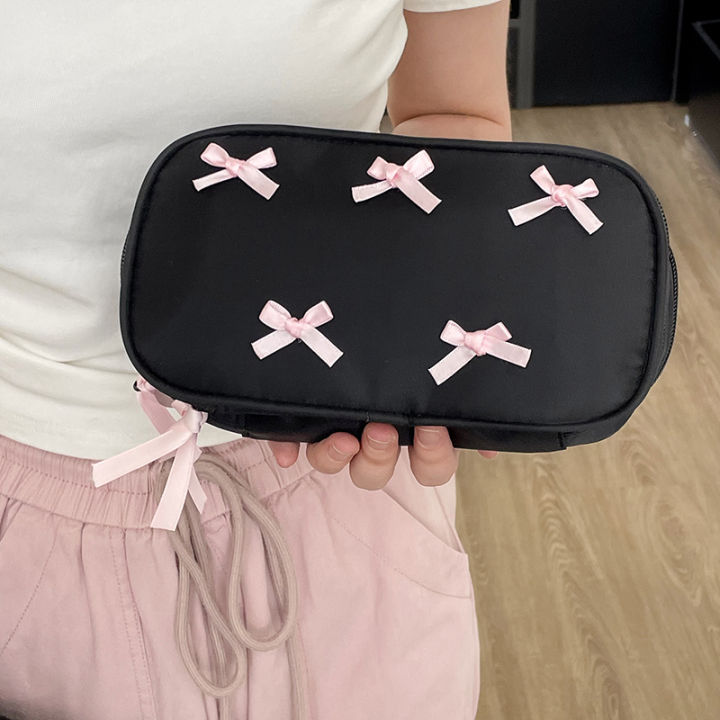 Simple%20Bow%20Black%20Makeup%20Bag%20Portable%20Storage%20Bag%20Cosmetic%20Organizer%20Pencil%20Case@#BD241D%20-%20Image%208
