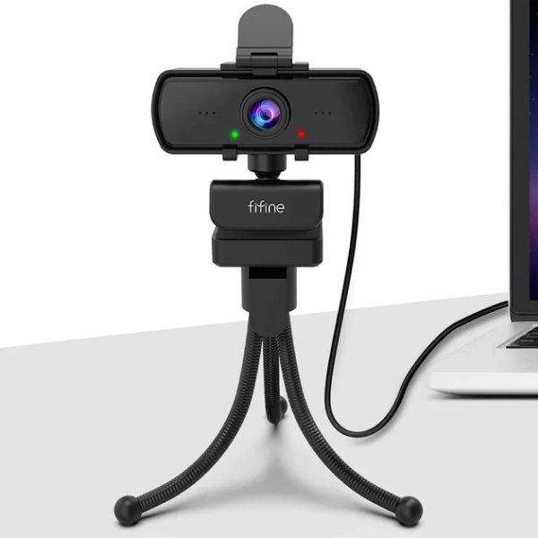 Fifine K420 Webcam (Official Webcam) (4MP & 1440P HD) Sound and Calling Solution