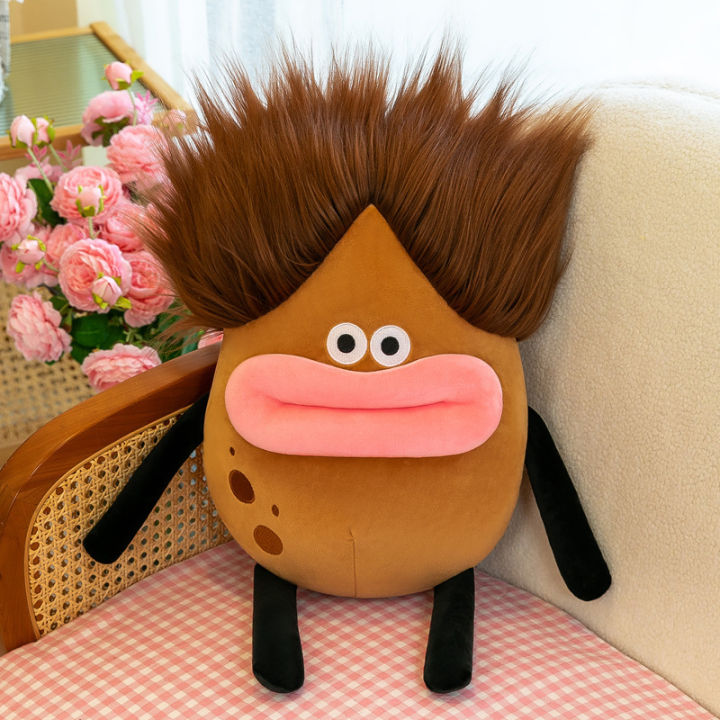 Cross-border%20fried%20potato%20doll%20sausage%20mouth%20plush%20toy%20Xiaohongshu%20same%20funny%20long-haired%20potato%20doll%20-%20Image%206