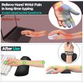 Upgrade Enlarge Gel Memory Foam Keyboard Wrist Rest Pad/ Ergonomic Mouse Pad/ Superfine Fiber Wrist Rest / Non-Slip Base Wrist Rest/ Office Gaming Laptop Mouse pad. 