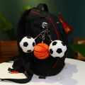 Plush Soccer Ball Keychain Stuffed Football Keychain Sports Ball Key Ring Backpack Keychain Cherry Super Store. 
