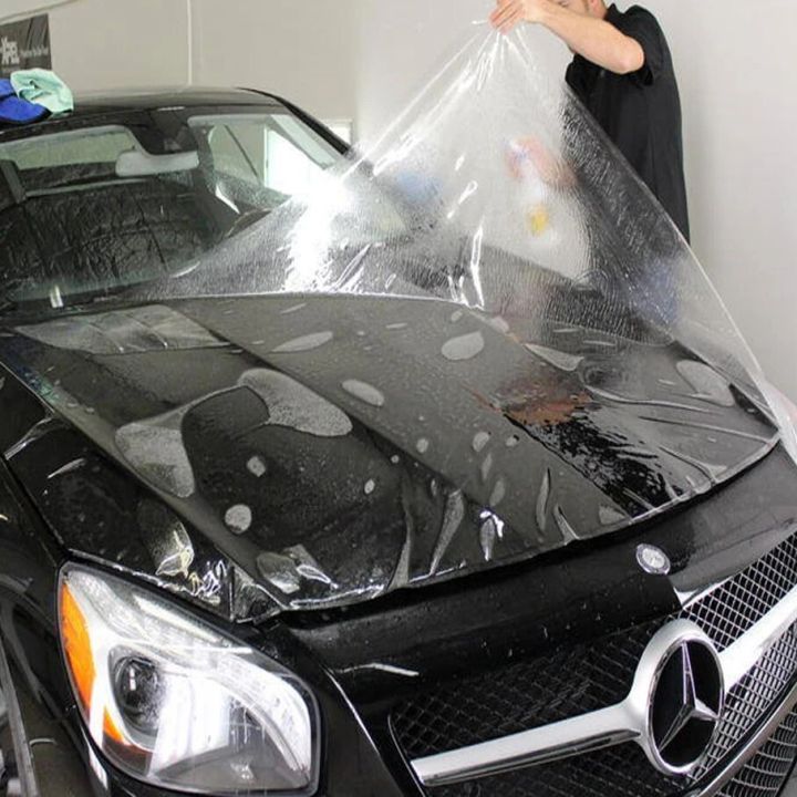 TPH Material Car PPF Clear Paint Protection Vinyl Film DIY Self Adhesive Decal Car Wrap Easy to Install