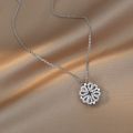 Stylish Fashionable Magnetic Chain Necklace for Women - Heart-Shaped Pendant for Girls Simple Stylish Fashion New Collection.