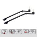 Coffee Machine Brush Cleaner Nylon Espresso Machine Brush Coffee Cleaning Tool with Spoon for Coffee Tool Barista Home Kitchen(2 Pack).