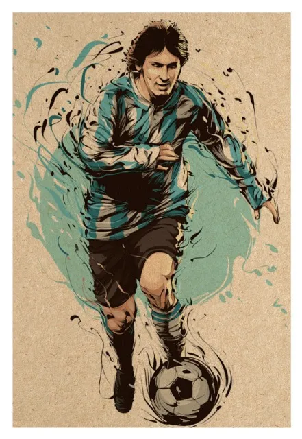PaperTree%20Vintage%20Note%20Book%20Drawing%20Sketch%20Pad%20-%20Lionel%20Messi%20%5BRun%20For%20Goal%5D%20-%20Image%203