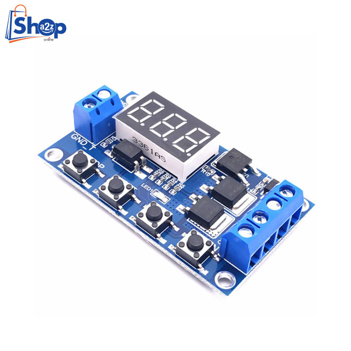 DC12V 24V XY-J04 Digital Cycle Timer Delay Switch with MOS Technology
