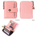 EverToner Leather Wallet Female Women Wallet Short Zipper Coin Purse / Card Holders Women Purse Ladies Small Wallets. 