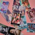 16Pcs KPOP MAMAMOO Second Mini Album Reality In BLACK Self Made Paper Lomo Card Photo Card Poster Photocard Fans Gift Collection.