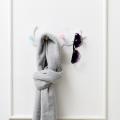 Self Adhesive Hooks Kawaii Cartoon Cloud Children's Room Hook On The Wall Hanging Decor Seamless Door Clothes Hanger Bathroom.