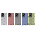 Case For Xiaomi Poco F6 5G Transparent Honeycomb , [Anti-Scratch Hard PC Back Back + Soft TPU Bumper]  Shockproof Cover Xiaomi Poco F6 5G. 