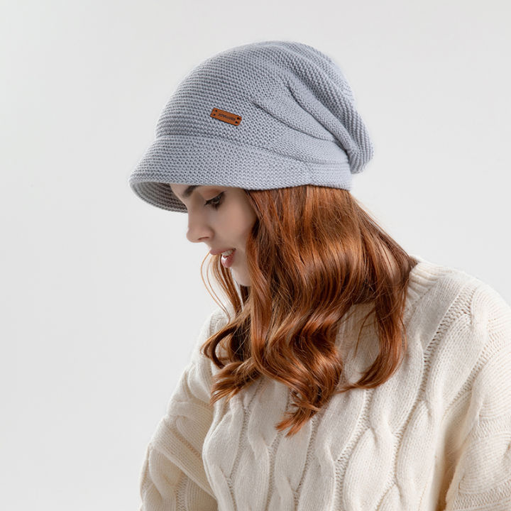 Winter%20Women%20Ear%20Protection%20Skullies%20Cap%20Warm%20Knitted%20Pile%20Hat%20Fashion%20Plush%20Baggy%20Slouchy%20Beanie%20Thick%20Velvet%20Windproof%20Bonnet%20-%20Image%207