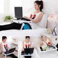 Laptop Table with Cooling Fan plastic folding table. 