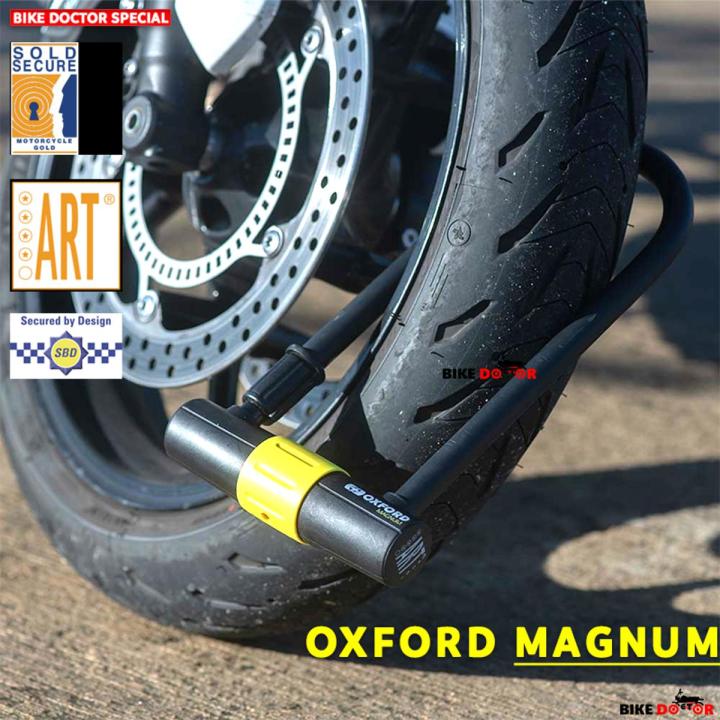 Oxford Magnum U-lock (170x315mm) with Bracket