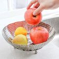 Newfangled - Opulence at Its Best - Stainless Steel Folding Collapsible Vegetable Steamer Basket - Kitchen & Dining - Must Have.