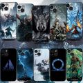 God of War Ragnarok Cellphone Cases for Iphone 12 13 11 14 Pro Max X Xs XR Xsmax 8 7 SE2020 Plus Cute Cartoon Game Cover Funda.