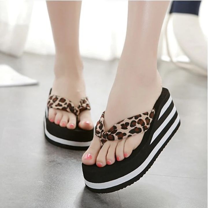 Platform%20Sandals%20Women%20High%20Heel%20Zapatillas%20Summer%20Shoes%20Summer%20Fashion%20Wedges%20Slippers%20Black%20Pantufa%20Home%20Bathing%20Flip%20Flops%20-%20Image%204