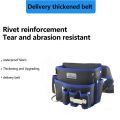 Multifunctional Oxford Cloth Electrician Waist Bag Multi-Pocket Waterproof Electricians Belt Bag Anti-Fall Tool Bag Maintenance.