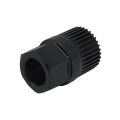 33T Alternator Clutch Generator Pulley Removal Socket Bit Tool Car Repairing Accessory - black. 