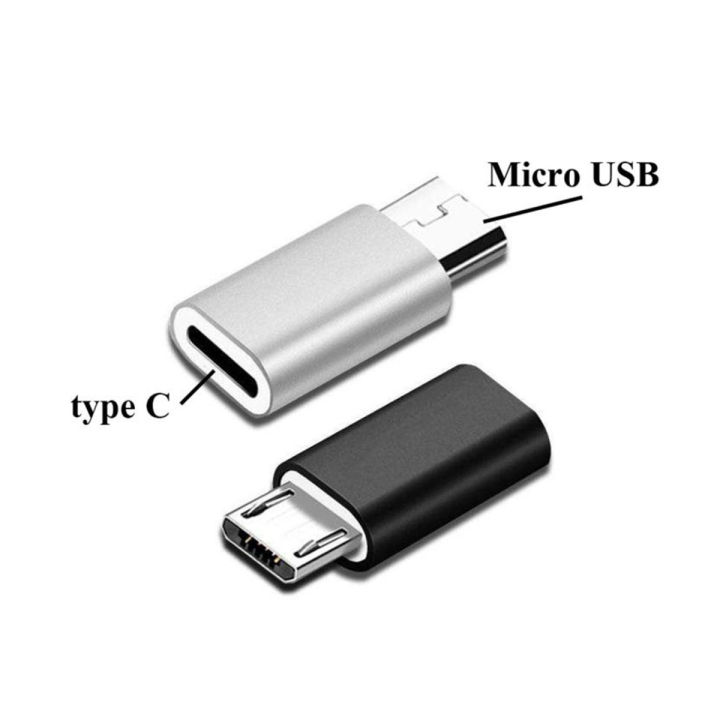 Type C to Micro USB Converter - A Versatile Adapter Featuring a Type C Female to Micro USB Male Connector