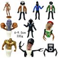 Skibidi Toilet Man Camera Man Figure TV Speaker Man Model Cameraman Funny Doll Action Figures Decorations PVCl Toy Collectible.
