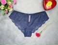 Lace Panties for Women Comfort Cotton Lace Half Back Coverage Panties,Low Waist Bikini Underwear CuteByte Lace Thong Underwear for Women- 1PCS.