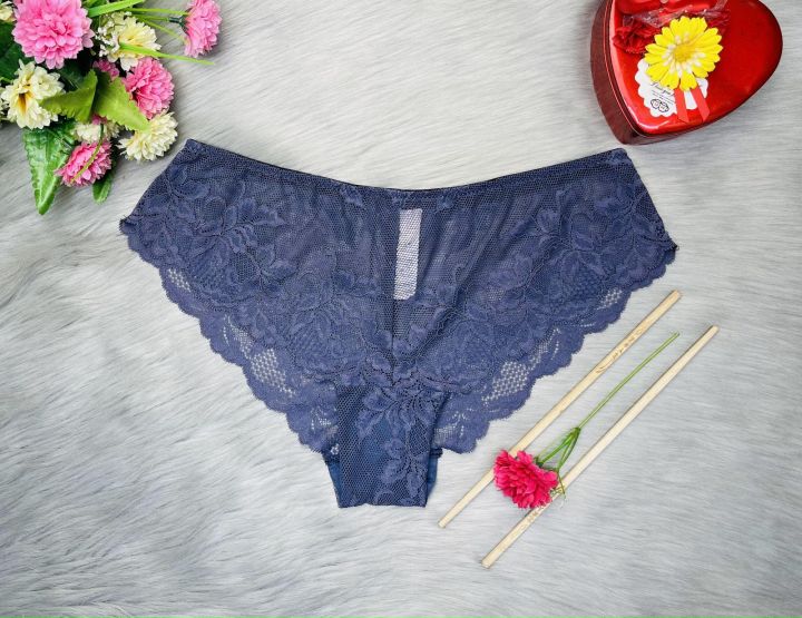 Womens%20Lace%20Panty%20Low%20Waist%20Cotton%20Briefs%20Underwear%20Soft%20Stretch%20Bikini%20Solid%20Cozy%20Lace%20Tanga%20Lace%20Cheeky%20Underwear%20for%20Women%20Lace%20Panties%20Net%20Panty%20Soft%20&%20Comfortable-%204%20PCS%20-%20Image%204