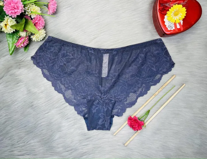 Womens%20Lace%20Panty%20Low%20Waist%20Cotton%20Briefs%20Underwear%20Soft%20Stretch%20Bikini%20Solid%20Cozy%20Lace%20Tanga%20Lace%20Cheeky%20Underwear%20for%20Women%20Lace%20Panties%20Net%20Panty%20Soft%20&%20Comfortable-%203%20PCS%20-%20Image%205