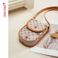 Aokang Bag Women's Bag2022New Popular Niche French Bear Good-looking Female Crossbody All-Matching Bag.