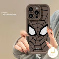 MissConnie Trendy Brand Anime MARVEL Spider-Man Couple Case For IPhone 7 6S 8 6 Plus 14 13 11 12 15 Pro Max 7Plus XR X XS MAX SE Soft Case.