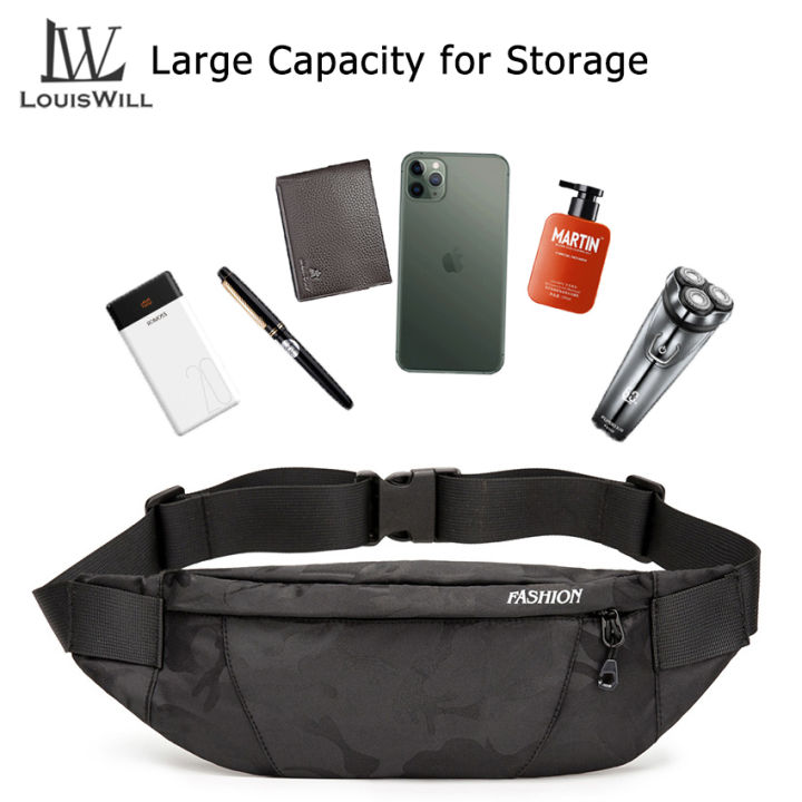 Louiswill's%20Oxford%20Cloth%20&%20Polyester%20-%20Fashionable%20Waist%20Bag%20for%20men%20-%20Image%205