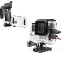 【VisioN Shop】Skeleton Protective Open Housing Case For Gopro hero 4 + Accessories Side Shell Protective Case for Go Pro.