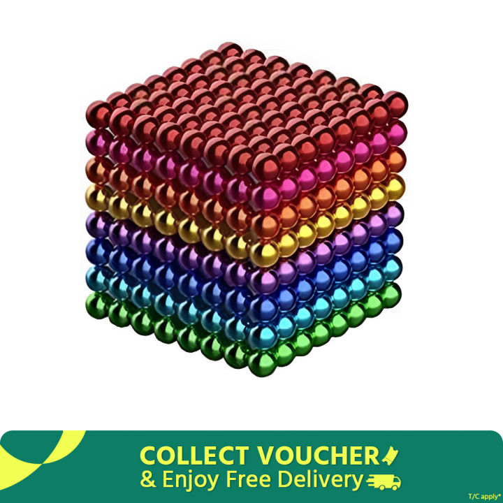 216 PCS  Magnet Balls Blocks Easy Carry Intelligence Development Magnetic Ball