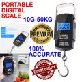Electric Portable Scale - Black. 