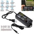 ZY-001 Adjustable DC 24V 3A Power Adapter with LED Voltmeter 775 Motor Power Supply Universal AC 100-220V to DC 3v 12V 24V 9v 24V Ad. 