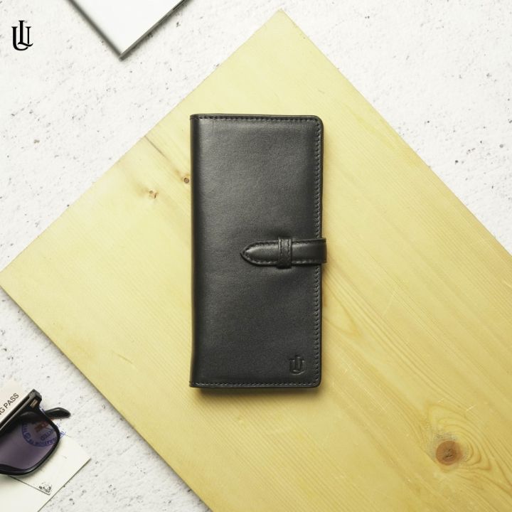 Urbaland%20Pure%20leather%20Harro%20Long%20Wallet%20for%20men%20Black%20-%20Image%202